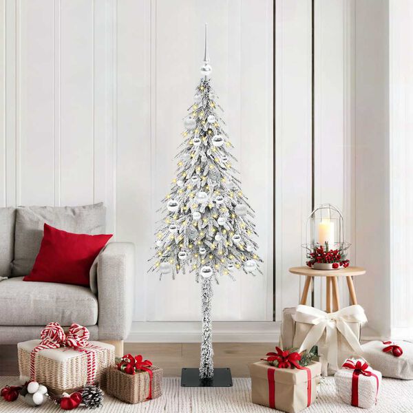 vidaXL Árbol de Navidad con 150 LED con soporte 150 cm PE y Acero