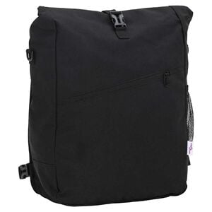 vidaXL Bolsa de bicicleta Negro 33 x 16 x 60 cm Poli&eacute;ster