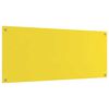 vidaXL Salpicadero de cocina Amarillo 120 x 50 cm vidrio templado