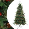 vidaXL &Aacute;rbol de Navidad artificial con ramas articuladas Verde 150 cm