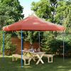 vidaXL Tienda de fiesta plegable Pop-Up terracota 292x292x315 cm