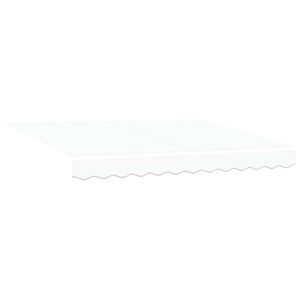 vidaXL Tela de Repuesto para Toldos Blanco 280 x 245 cm Poli&eacute;ster