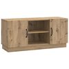 vidaXL Mueble de TV 102 x 34,5 x 47 cm Roble artisan