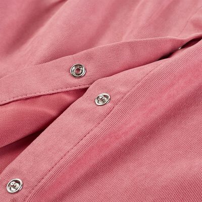 Blusa infantil con mangas de farol rosa palo 92