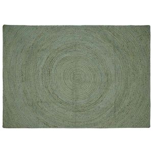 vidaXL Alfombras de &aacute;rea Verde oliva 240 x 340 cm yute
