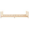 vidaXL Estructura de cama infantil madera maciza de pino 90x190 cm