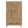 vidaXL Alacena Roble artesanal 69,5 x 31 x 115 cm Madera contrachapada