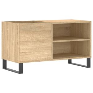vidaXL Mueble de discos madera de ingenier&iacute;a roble Sonoma 85x38x48 cm