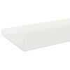 vidaXL Estante flotante 2 pcs 60 x 8,5 x 2,5 cm Acero