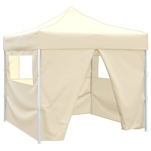vidaXL Carpa de Fiesta Crema 291 x 291 x 315 cm Tela Oxford