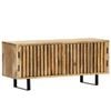 vidaXL Mueble para TV madera maciza de mango 90x30x40 cm