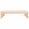 vidaXL Taburete de jard&iacute;n madera maciza de pino 120x80 cm