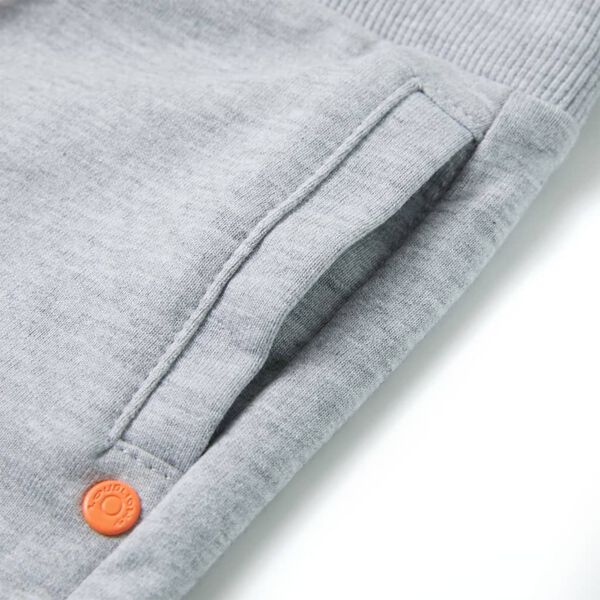 Pantal&oacute;n corto infantil con cord&oacute;n gris 104