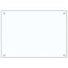 vidaXL Protector contra salpicaduras cocina vidrio templado 70x50 cm