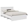 vidaXL Estructura de cama 140 x 200 cm Madera de ingenier&iacute;a