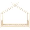 vidaXL Estructura de cama infantil de madera maciza de pino 80x160 cm
