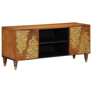 vidaXL Mueble de TV Marr&oacute;n miel 105 x 33 x 46 cm