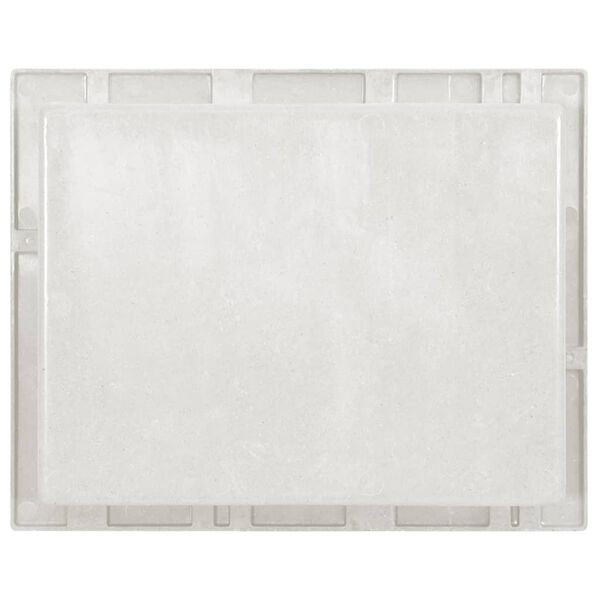 vidaXL Hornacina de ducha blanco 41x51x10 cm