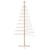vidaXL Árbol de Navidad de madera de adorno madera maciza pino 210 cm