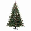 vidaXL &Aacute;rbol de Navidad artificial Verde 180 cm PVC, Metal y Pl&aacute;stico