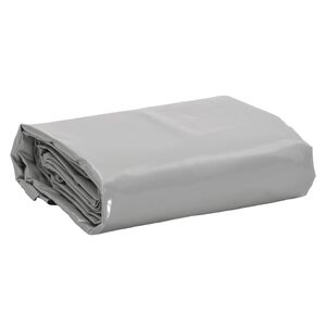 vidaXL Lona gris 2x3 m 650 g/m&sup2;