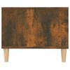 vidaXL Mesa de centro madera contrachapada roble ahumado 102x50x40 cm