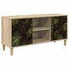 vidaXL Mueble de TV ELBURG 102 x 33 x 50 cm Sonoma