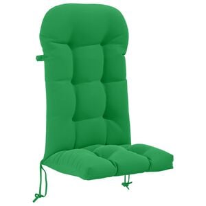 vidaXL Coj&iacute;n para tumbona de sol PUTTEN 100% Poli&eacute;ster Verde