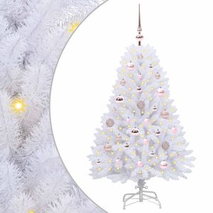 vidaXL &Aacute;rbol de Navidad artificial con ramas articuladas 120 cm
