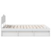 vidaXL Estructura de cama 160 x 200 cm Madera de pino macizo