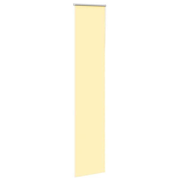 vidaXL Estor Enrollable Opaco Amarillo 60x230 cm Tela Ancho 55,7 cm
