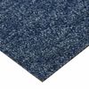 vidaXL Baldosas de suelo de moqueta 16 uds 4 m&sup2; 25x100 cm azul