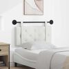 vidaXL Cabecera Colgante Montaje en la pared 90 cm Cuero sint&eacute;tico