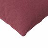 vidaXL Cojines de sof&aacute; 2 pcs Rojo vino 145 x 40 cm tela