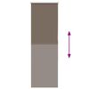 vidaXL Estor Enrollable Opaco Color Caf&eacute; 50x130 cm Tela Ancho 45,7cm
