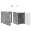 vidaXL Conjunto de mueble de TV 5 pcs Gris Concreto