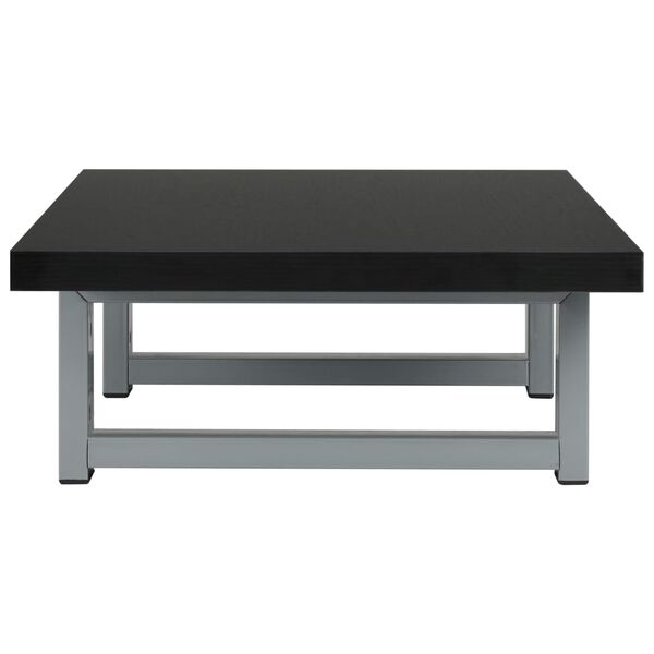 vidaXL Mueble de cuarto de baño negro 60x40x16,3 cm