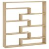 vidaXL Estante de pared Roble Sonoma 103 x 17 x 102 cm