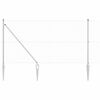 vidaXL Valla de alambre soldado con picos 50 x 1,4 m Acero Galvanizado