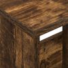 vidaXL Estante de revistas Roble ahumado 102 x 30 x 45 cm