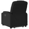 vidaXL Sill&oacute;n de masaje el&eacute;ctrico reclinable elevable tela negro