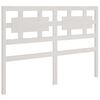 vidaXL Estructura de cama doble peque&ntilde;a madera maciza blanca 120x190cm