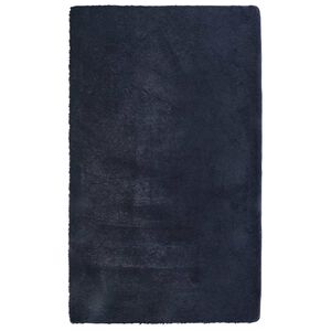 vidaXL Alfombra de pelo largo NAVARRA azul marino 60x100 cm Poli&eacute;ster