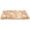 vidaXL Tablero de mesa rectangular madera maciza acacia 120x60x4 cm