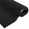 vidaXL Felpudo Otro Negro 120 x 250 cm Polipropileno y vinilo