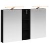 vidaXL Juego de Muebles de Ba&ntilde;o 3 uds. 100 x 10,5 x 60,5 cm