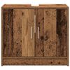 vidaXL Gabinete de Ba&ntilde;o con puerta Madera Vieja 63 x 29 x 55 cm