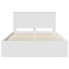 vidaXL Estructura de cama con cajón 150 x 200 cm Madera de pino macizo