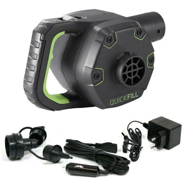 Intex Bomba de aire el&eacute;ctrica recargable Quick-Fill 66642