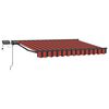 vidaXL Armaz&oacute;n de toldo manual con LEDs 3,5 x 2 m